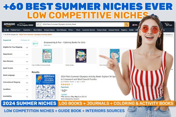 60 KDP NICHES - SUMMER KDP NICHES 2024