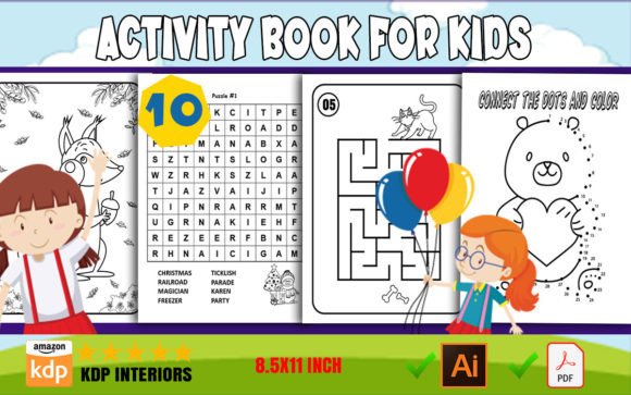 Activity Book for Kids - KDP Interiors