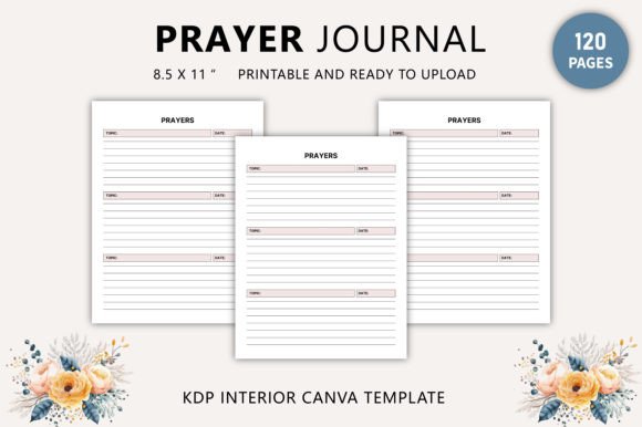 Enhance Your Spiritual Practice with the Prayer Journal Canva Template