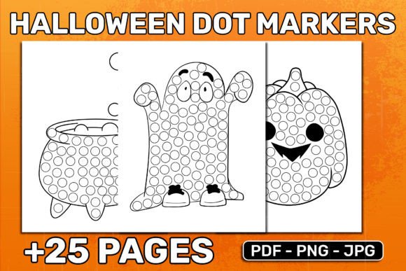 Halloween Dot Markers Activity Book: A Creative Tool for Kids and Adults