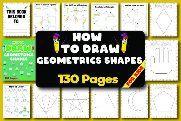 How to Draw Geometric Shape Step by Step