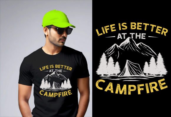 Life is Better at the Campfire: A Timeless Design for Every Occasion