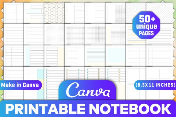 Printable Notebook Canva KDP Interiors: A Versatile Tool for Creativity and Organization